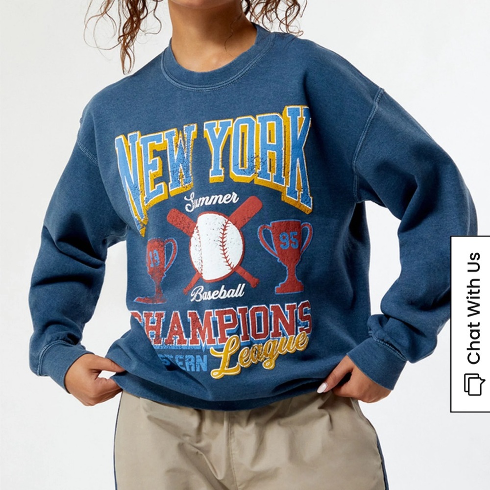 PS/LA New York Champ Crew Neck Sweatshirt